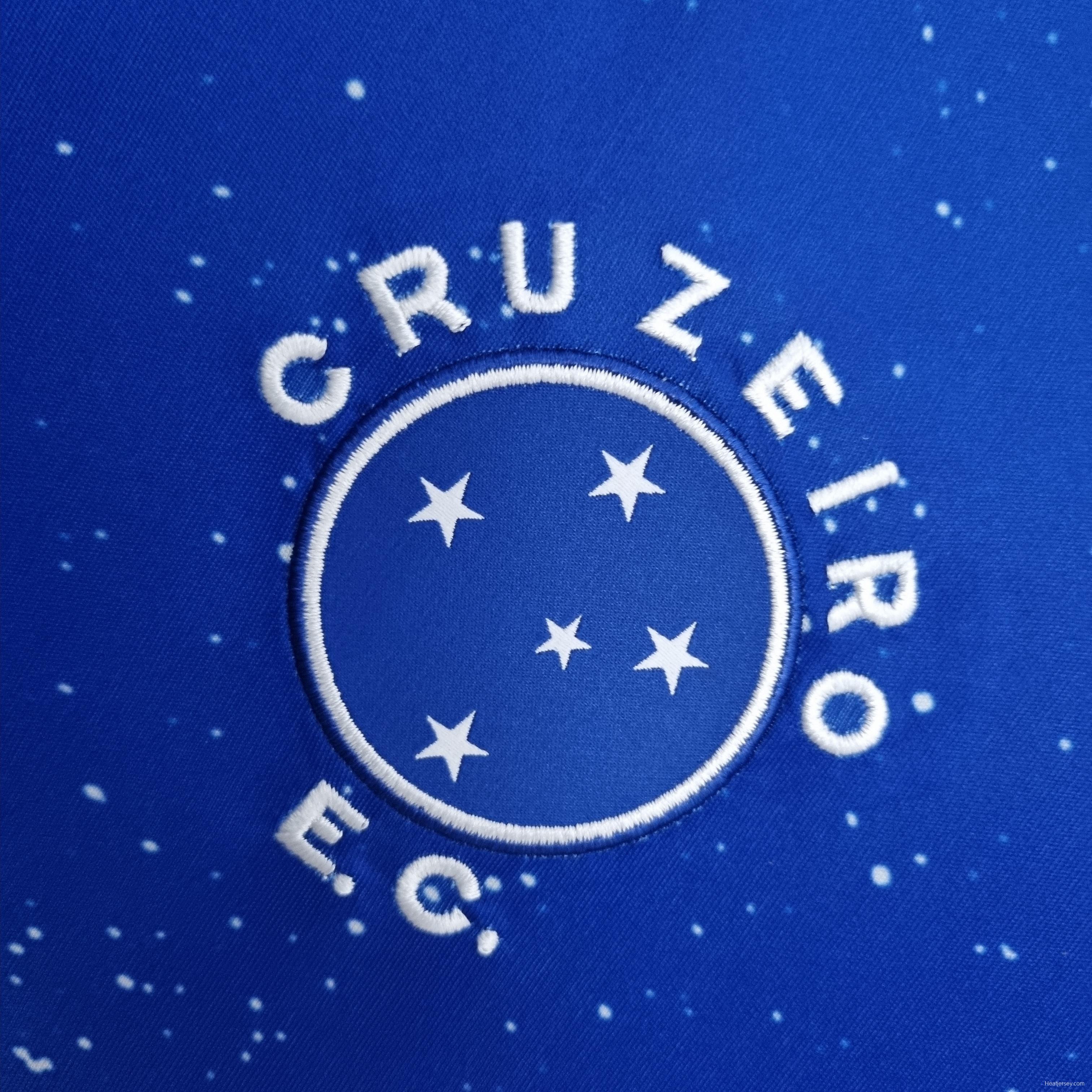 22/23 Cruzeiro home Soccer Jersey