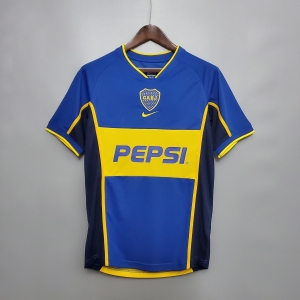 Retro 01/02 Boca Juniors Home Jersey