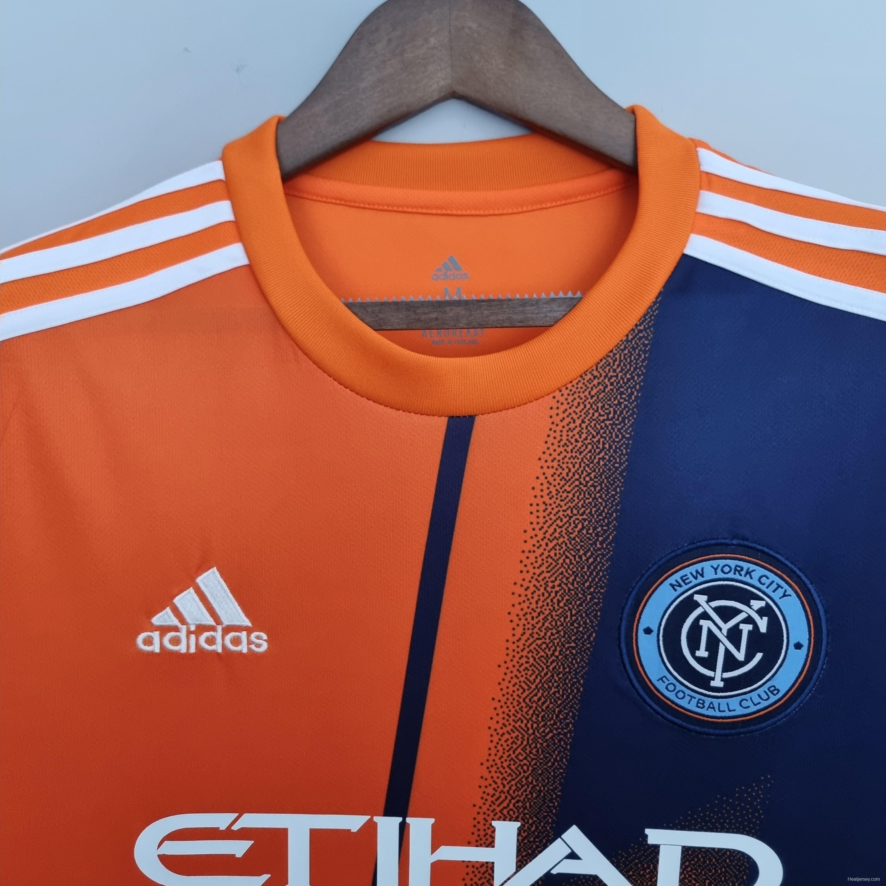 22/23 New York City away Soccer Jersey