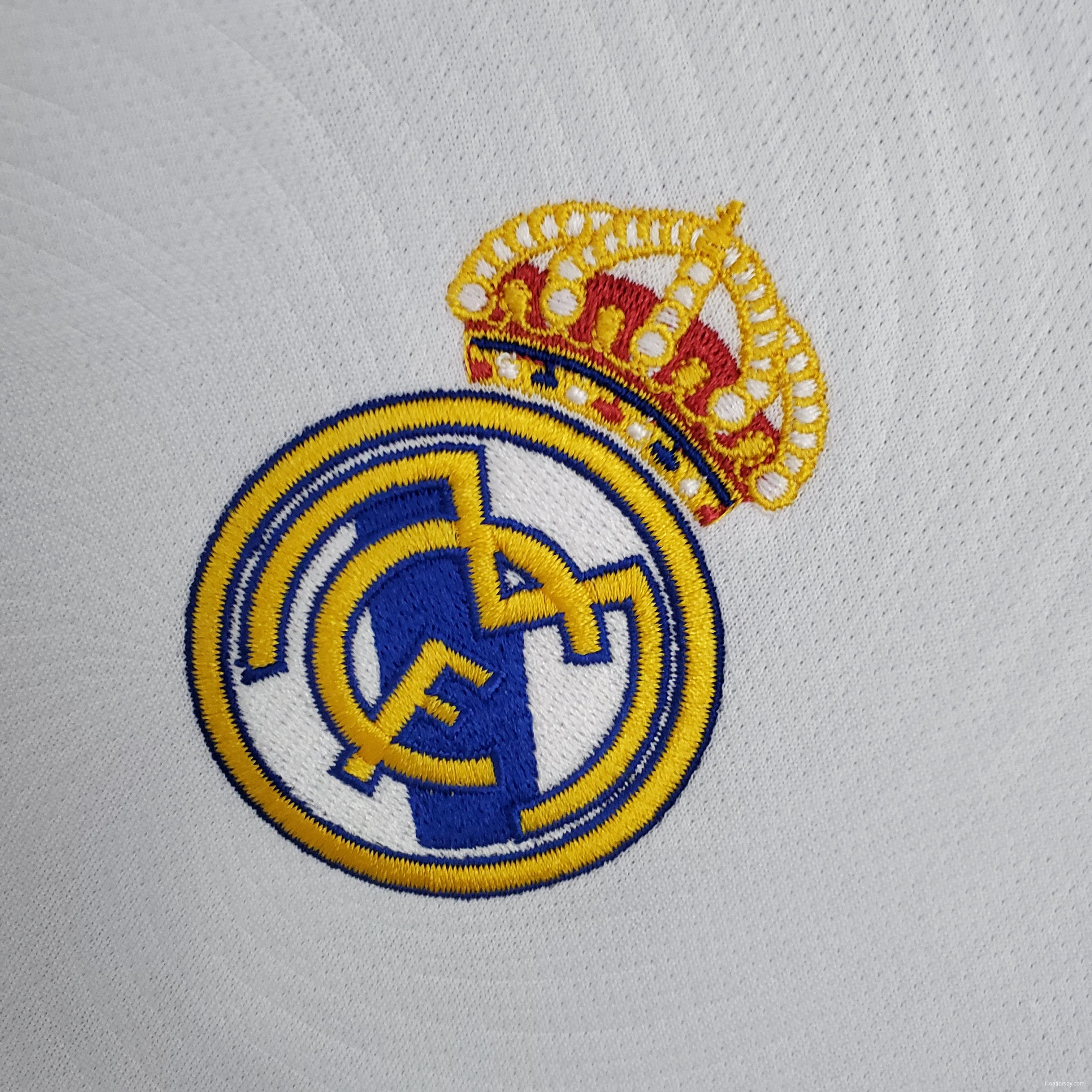 21/22 Long sleeve Real Madrid home Soccer Jersey