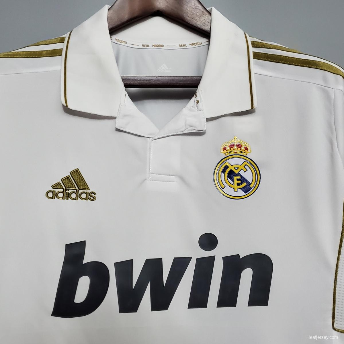 Retro Real Madrid 11/12 home Soccer Jersey