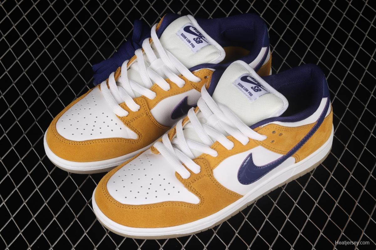 NIKE SB DUNK Low Laser Orange Zijin Little Lakers sports skateboard shoes BQ6817-800