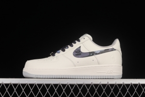 Bape x NIKE Air Force 1'07 Low ape head low-top casual sneakers AA1356-115