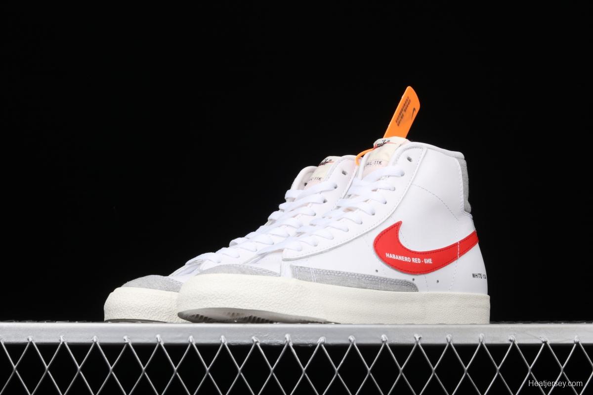 NIKE Blazer Mid '1977 Vintage WE Classic Trail Blazers High Band Leisure Sports Board shoes DA2142-146