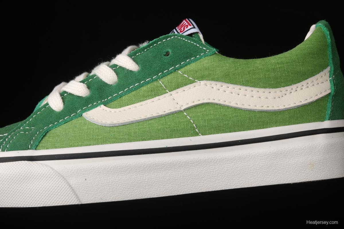 Vans Sk8-Low Reissue S classic avocado green low-top casual board shoes VN0A4UWI4WS canvas shoes