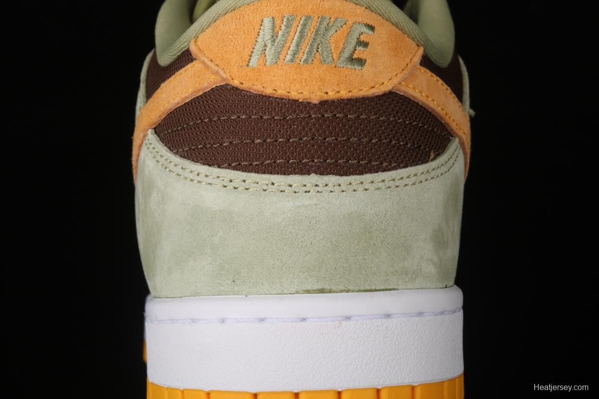 NIKE SB DUNK Low Prm green brown orange SB rebound fashion casual board shoes DH5360-300