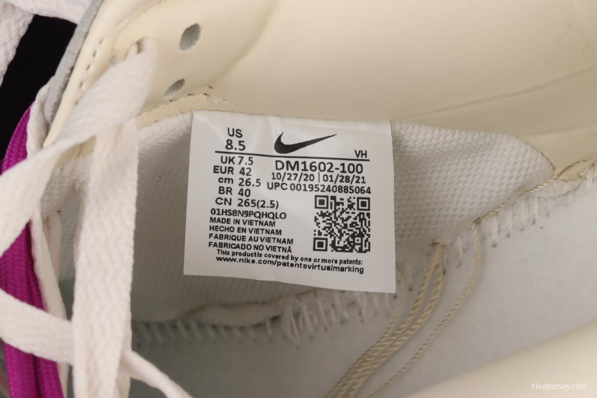 OFF-White x NIKE DUNK Low OW white gray leisure sports skateboard shoes DM1602-100