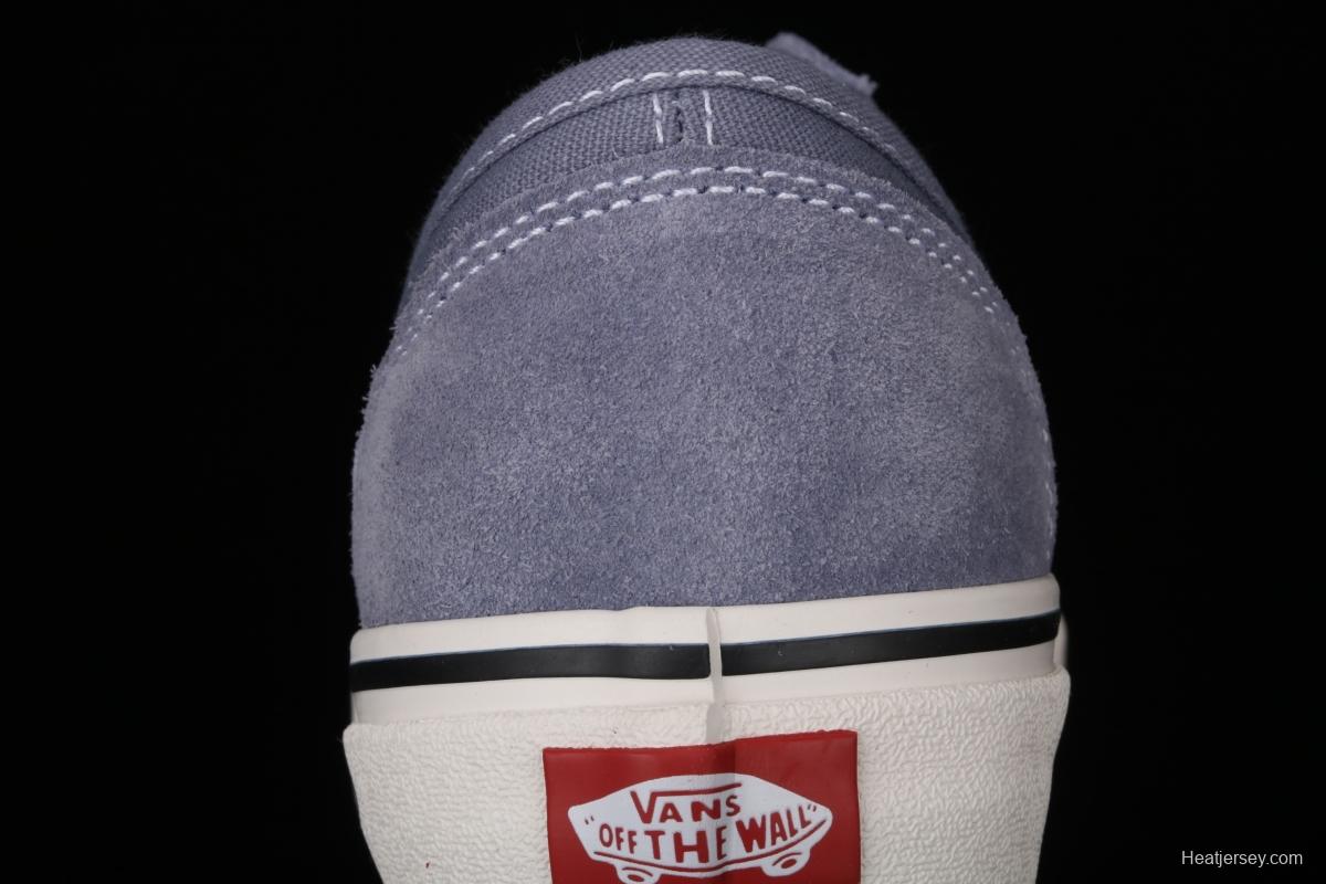 Vans Style 36 Decon SF Vance blue-gray half-moon Baotou vulcanized canvas shoes VN0A3MVLK0B