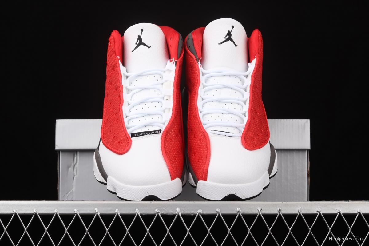 Air Jordan 13 Retro 3 White Gray Red 3M Reflector DJ5982-600