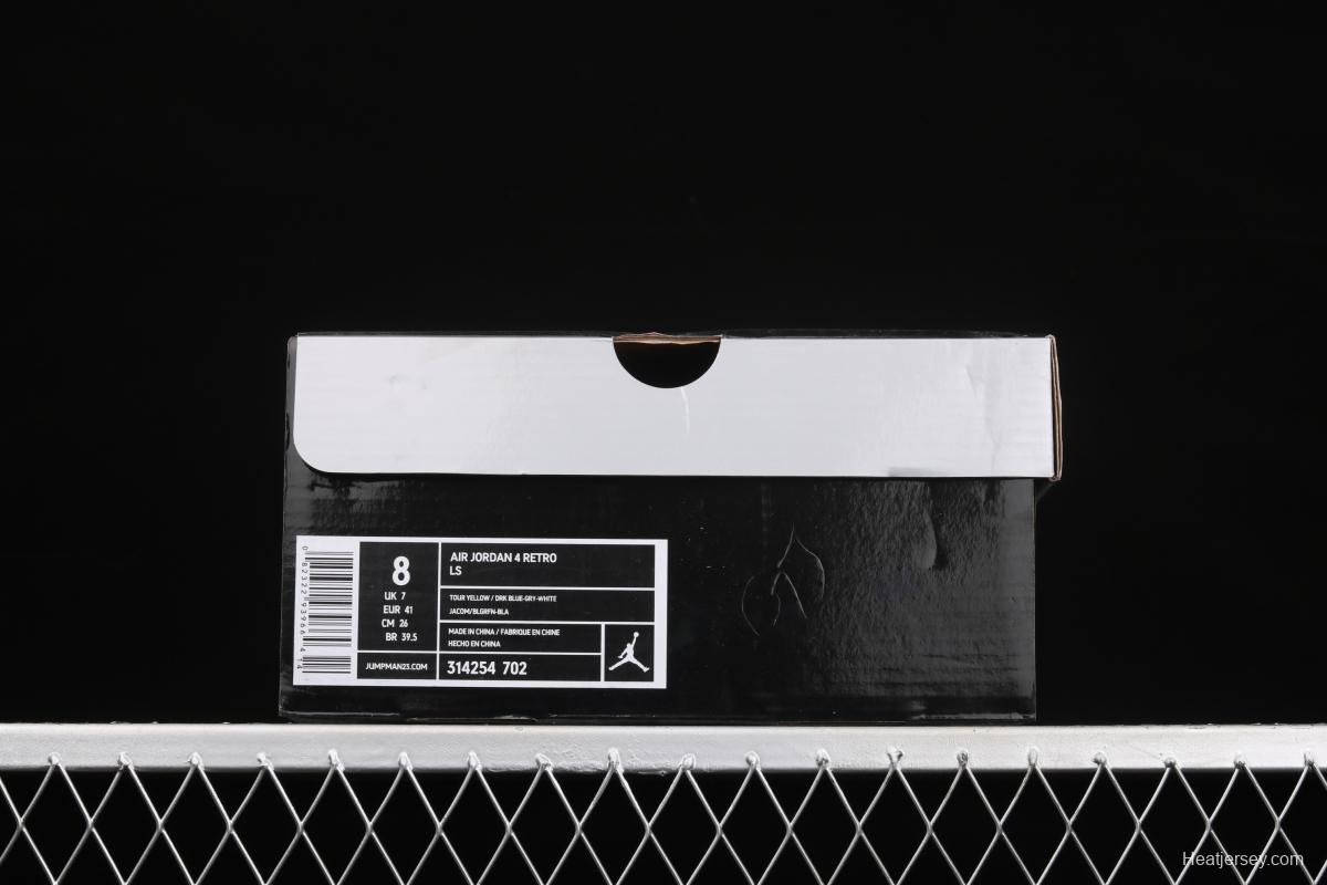 Air Jordan 4 Lightning Yellow Battery 314254-702