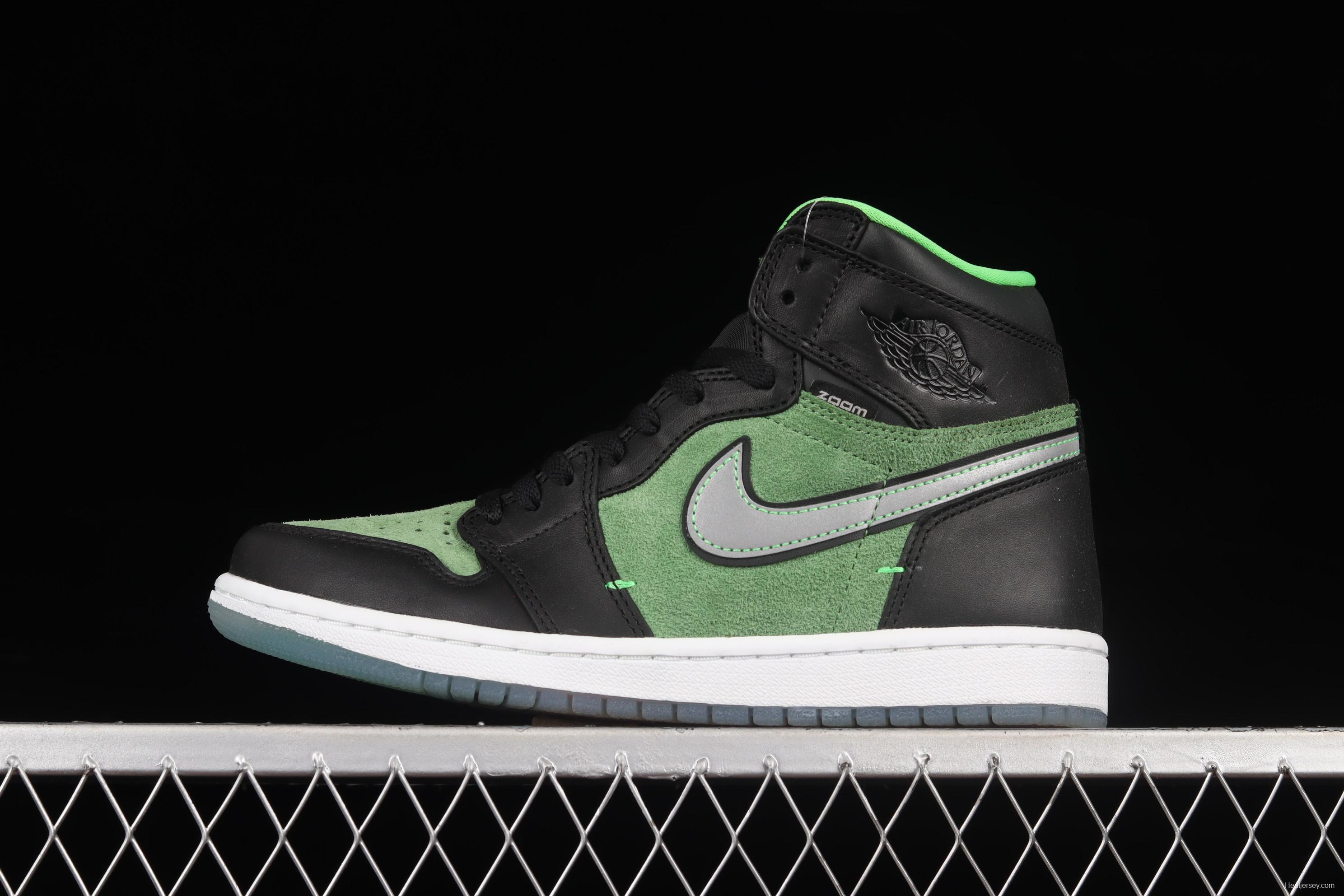 Air Jordan 1 High Zoom Rage Green dark green CK6637-002