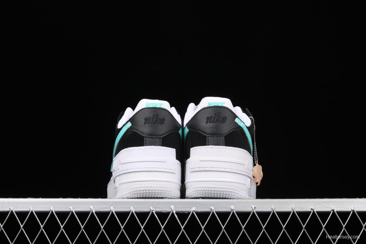 NIKE Air Force 1 ShAdidasow Rtl light weight heightened low-top board shoes CZ7929-100