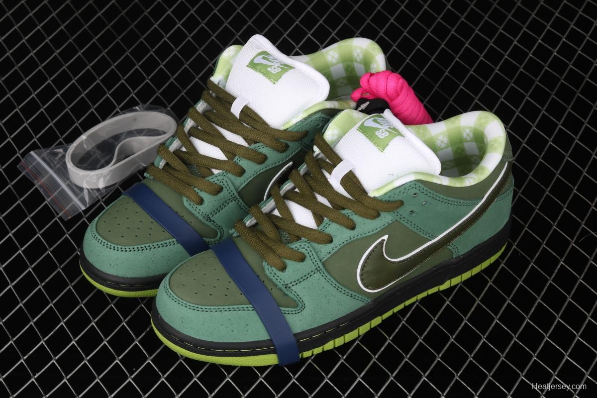 Concepts x NIKE DUNK Low Pro SB Green Lobster full-head red lobster BV1310-337