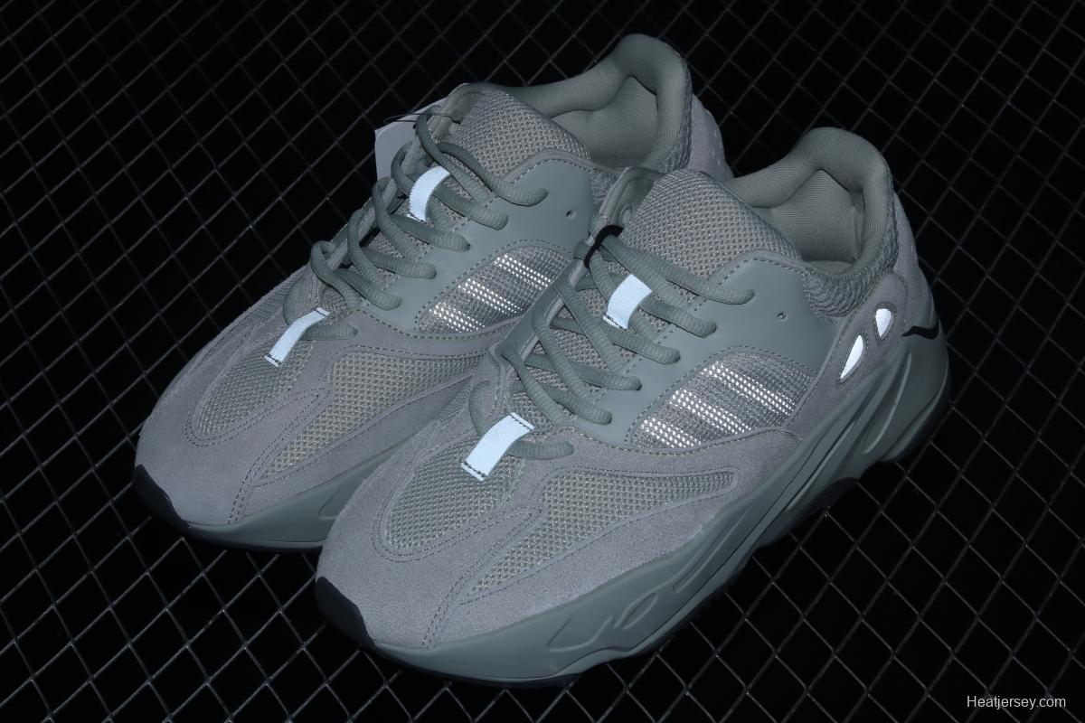 Adidas Yeezy Boost 700 Salt EG7487 Kanye Coconut 700Sea Salt spray running shoes 3M reflective BASF popcorn