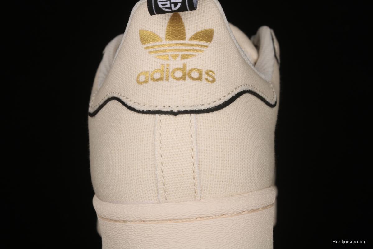 Adidas Superstar GX7916 shell head canvas leisure sports board shoes