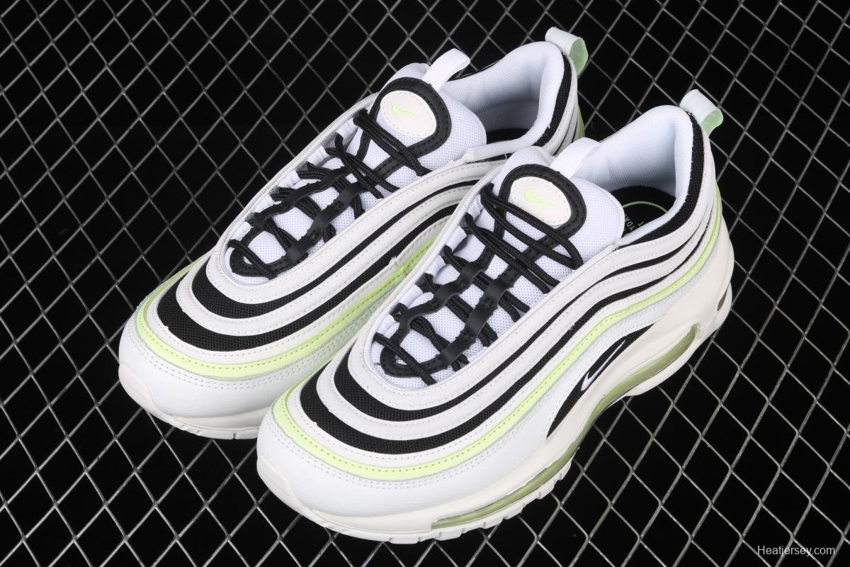 NIKE Air Max 97 XL 3M reflective white and green air cushion running shoes 921733-105