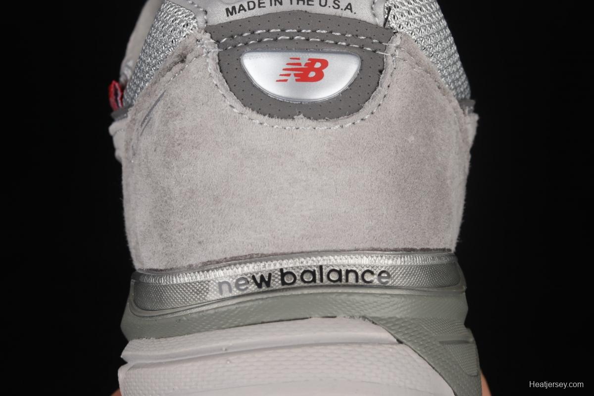 New Balance NB990 series of high-end American retro leisure running shoes M990VS4