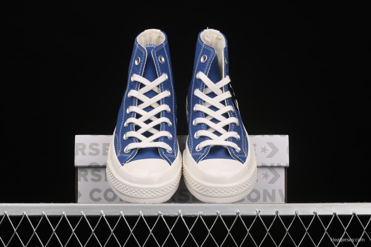 Converse x Cdg Comme des Gar ç ons Play 2021ss Love Co-named High-top Board shoes 171846C