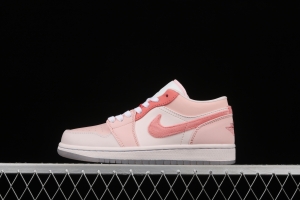 Air Jordan 1 Low two-dimensional Valentine's Day low-end retro culture basketball shoes DM5443-666