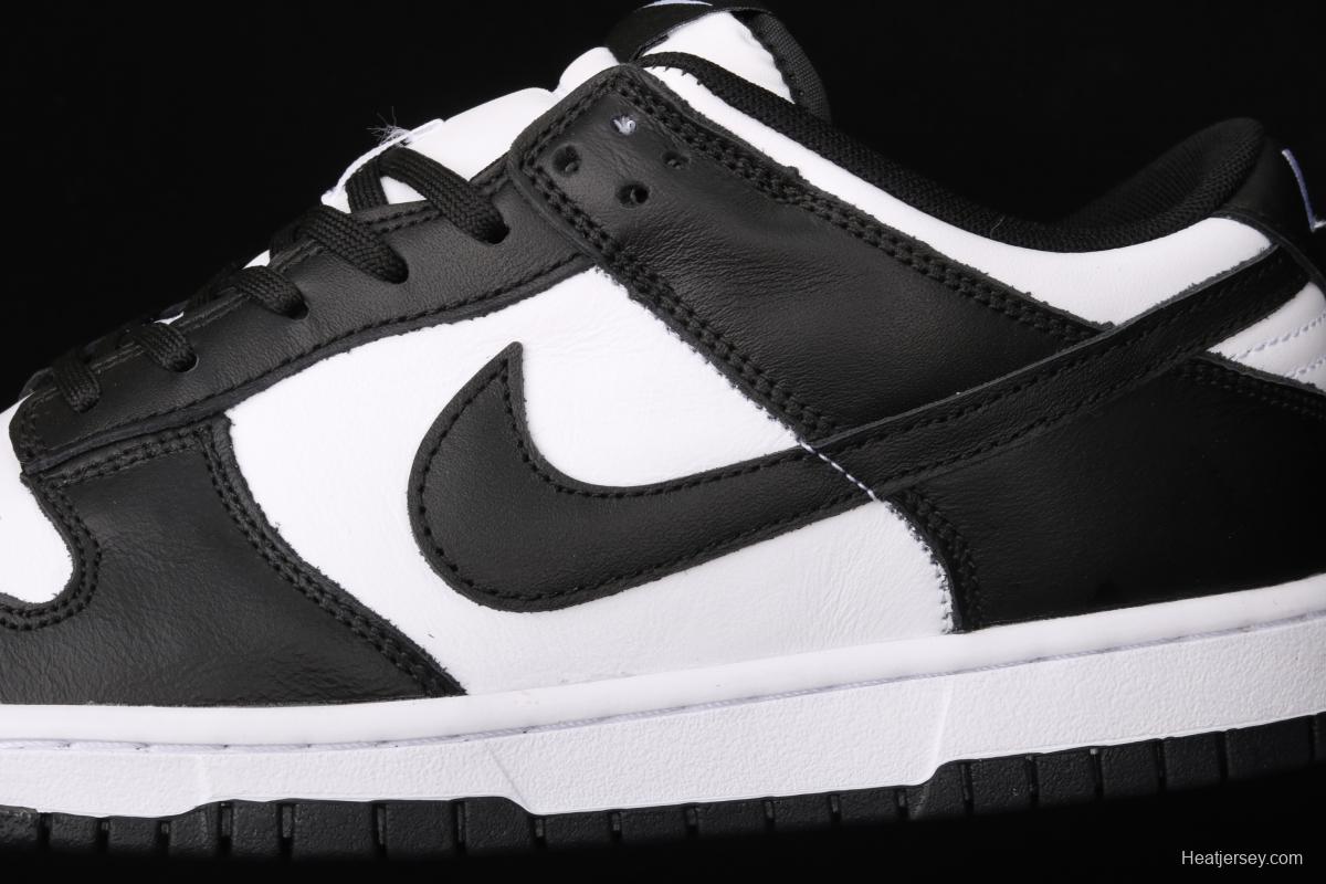 NIKE SB DUNK Low black and white panda head casual board shoes DD1391-100