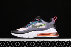 NIKE Air Max 270React new high frequency mesh hollowed-out half-palm air cushion running shoes CV8818-500