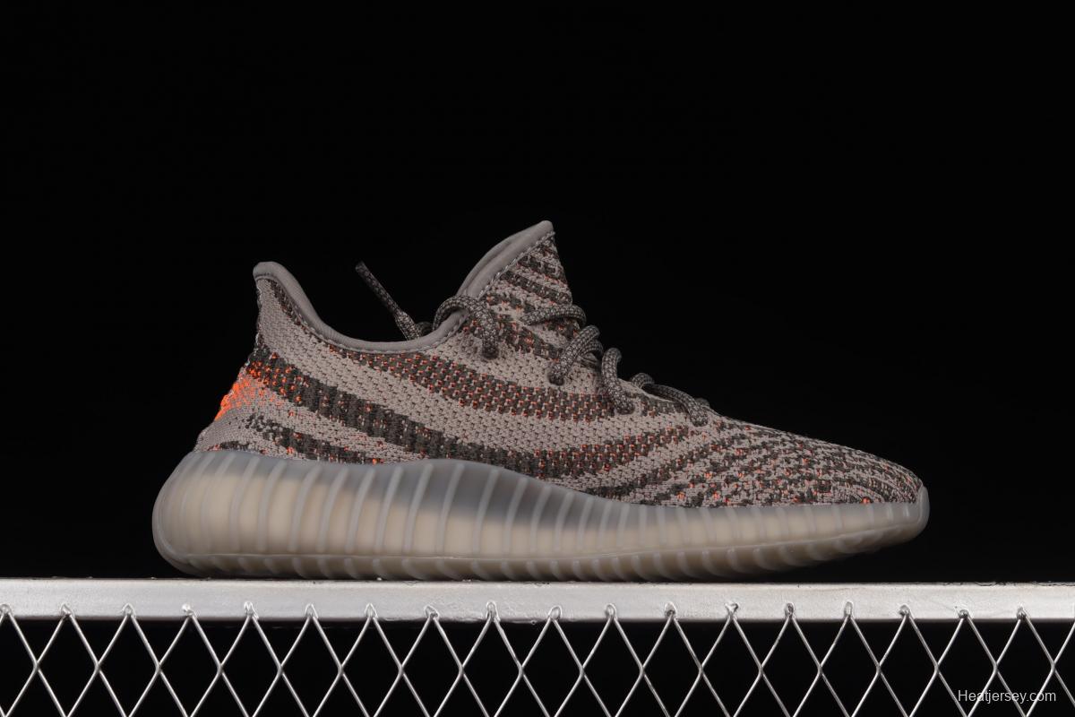 Adidas Yeezy 350 Boost V2 GW1229 Grey Orange Starry BASF Boost Original Bottom