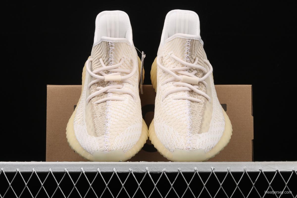 Adidas Yeezy Boost 350 V2 FZ5246 Darth Coconut 350 second generation new oxidized swan splicing full sky star color match BASF Boost original