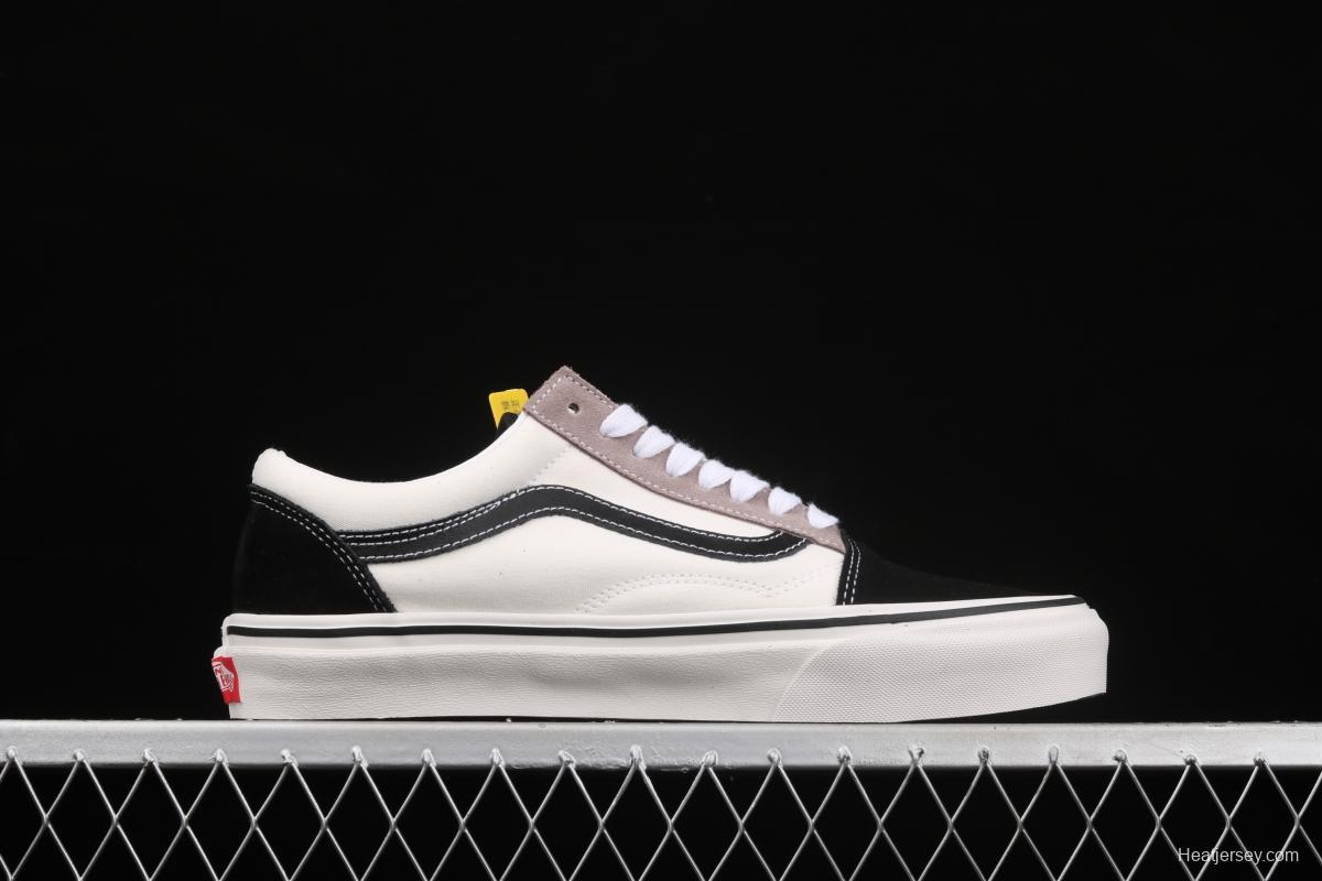 Vans Style 36 million black, white and gray color low-side vulcanized canvas casual shoes VN0A38G2XFI