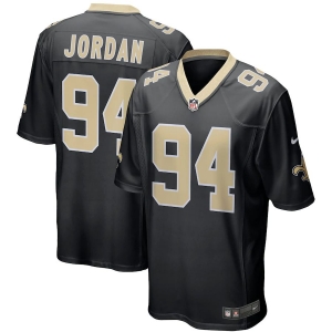 Men's Cameron Jordan Black Player Limited Team Jersey