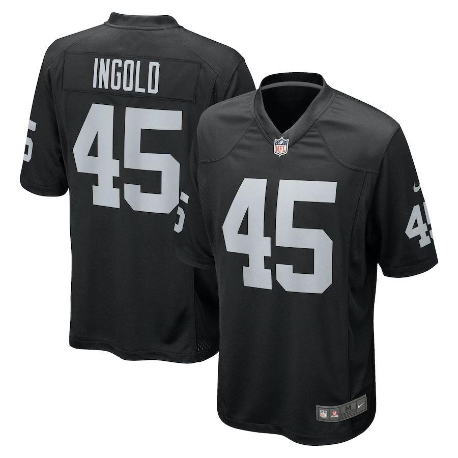 Men's Alec Ingold Black Player Limited Team Jersey