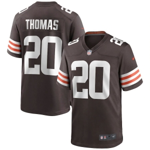 Men's Tavierre Thomas Brown Player Limited Team Jersey