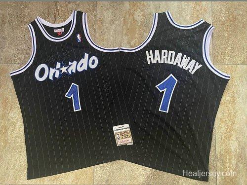 Men's Anfernee Hardaway Black Retro Classic Team Jersey