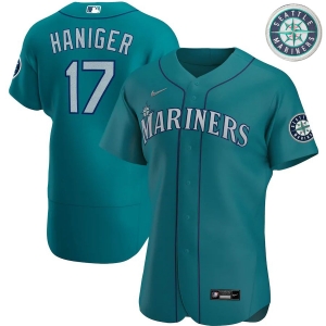 Men's Mitch Haniger Aqua Alternate 2020 Authentic Player Team Jersey