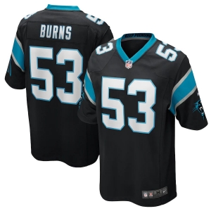 Men's Brian Burns Black Player Limited Team Jersey