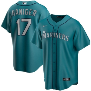 Men's Mitch Haniger Aqua Alternate 2020 Player Team Jersey