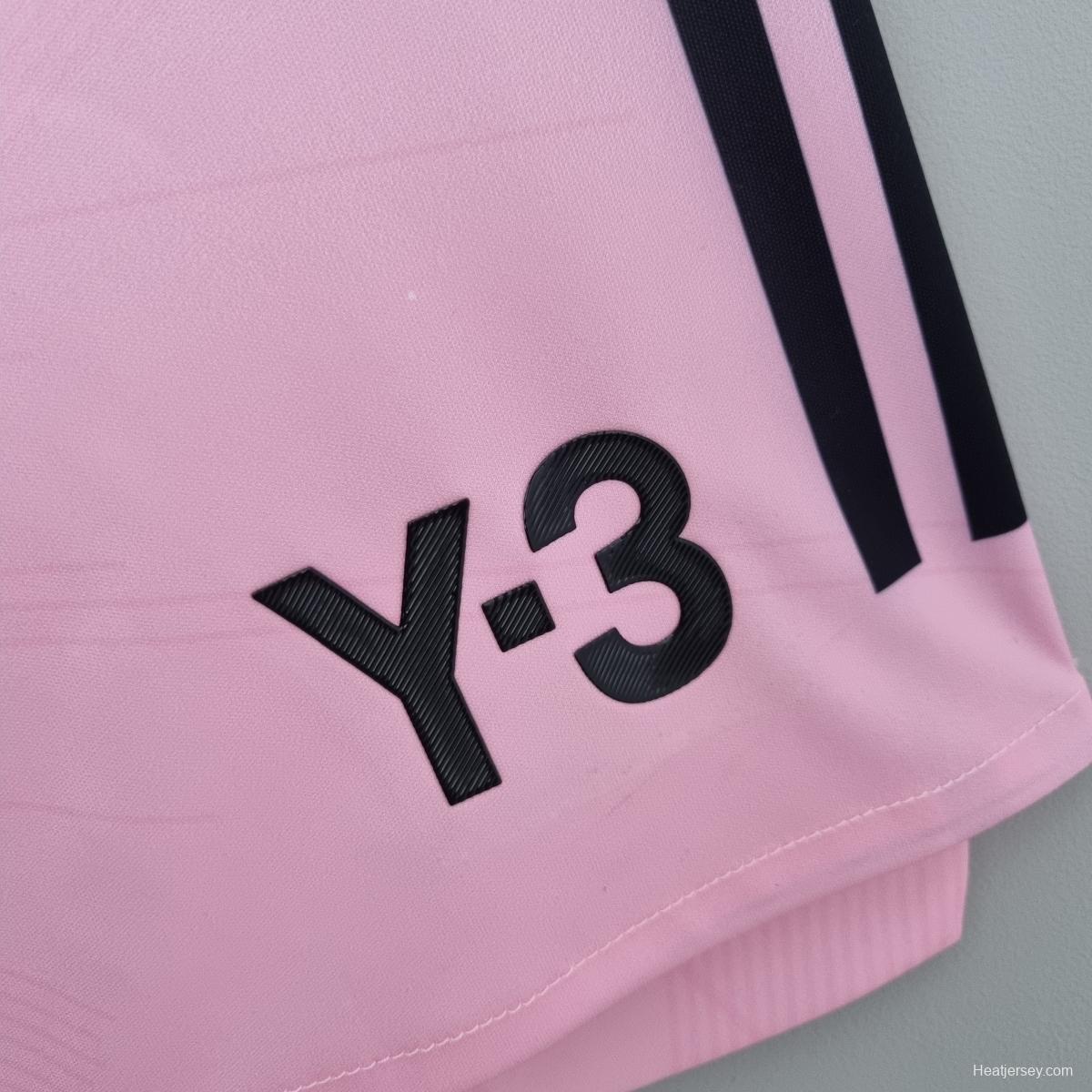 22/23 Real Madrid Y3 Pink Shorts