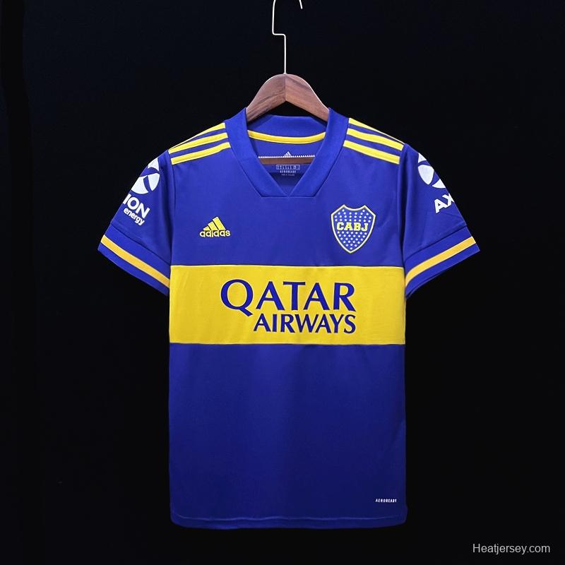 20/21 Boca Juniors Home Soccer Jersey