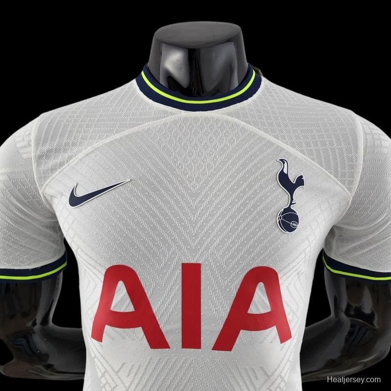 Player Version 22/23 Tottenham Hotspur Home Soccer Jersey