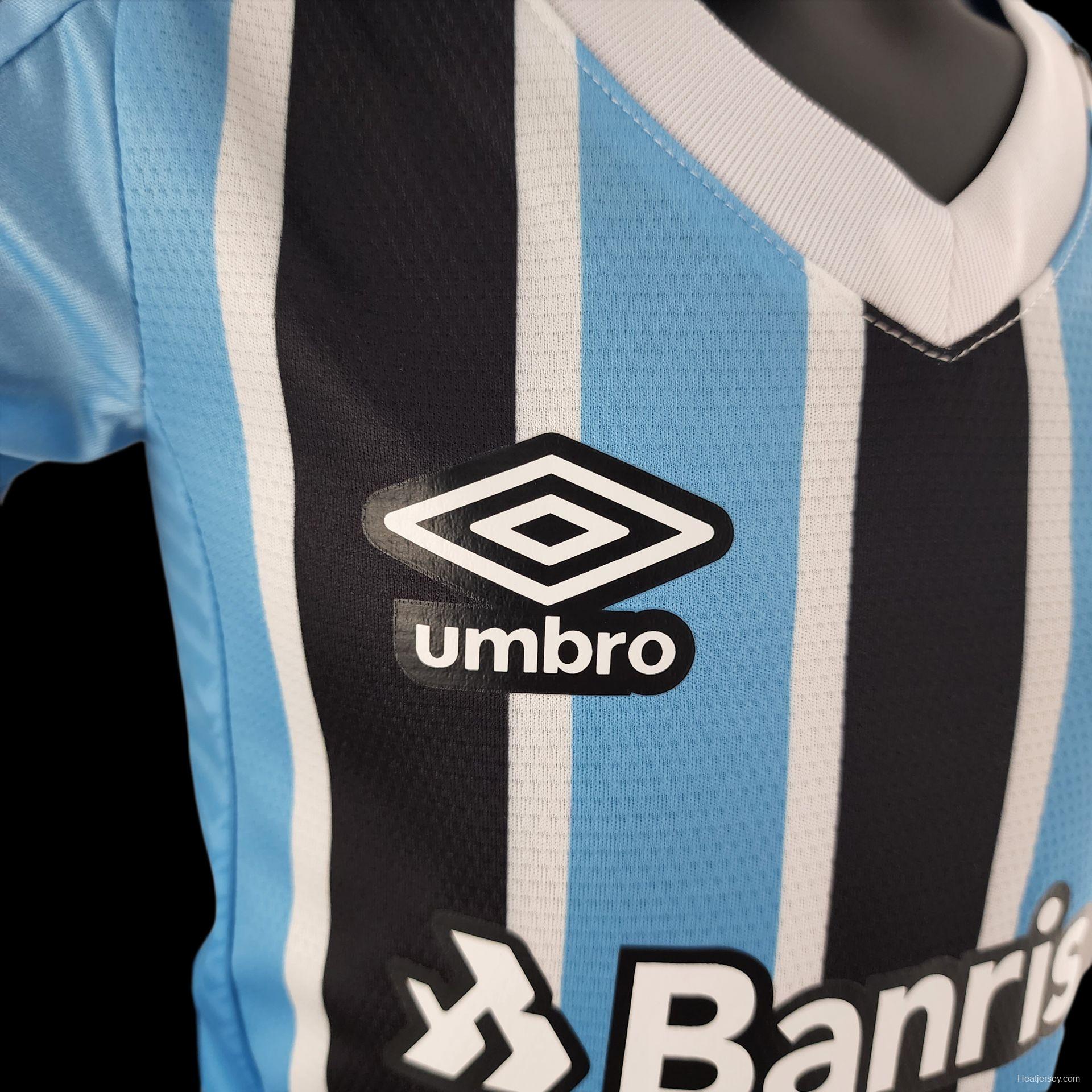 22/23 Kids Kit Gremio Home Size：16-28 Soccer Jersey