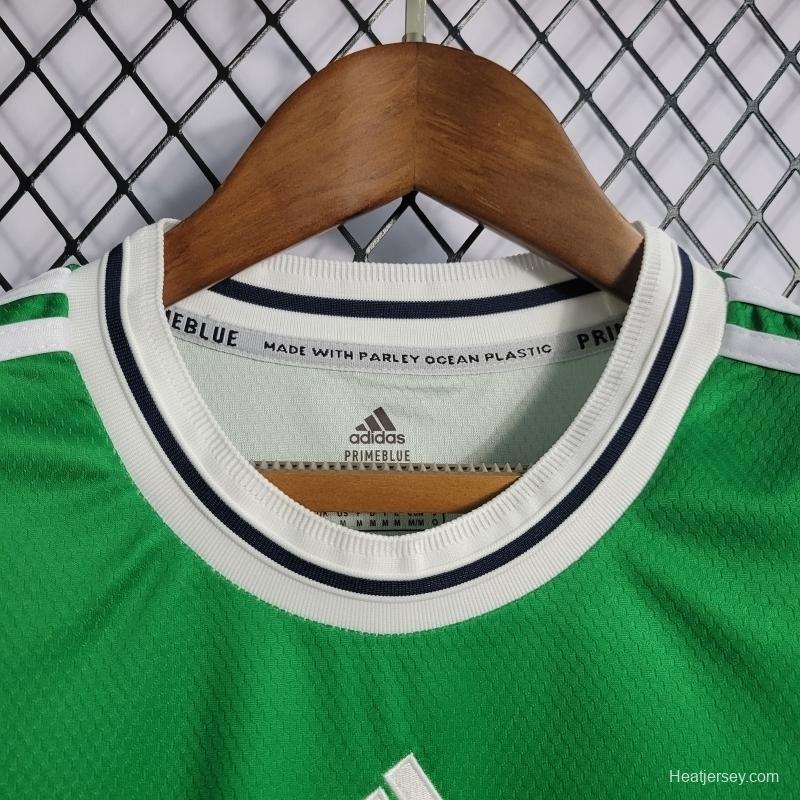 2022 Woman  Northern Ireland Home Jersey