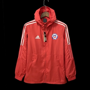 2022 Windbreaker Chile Home Soccer Jersey