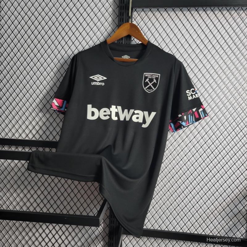 22/23 West Ham Away Soccer Jersey