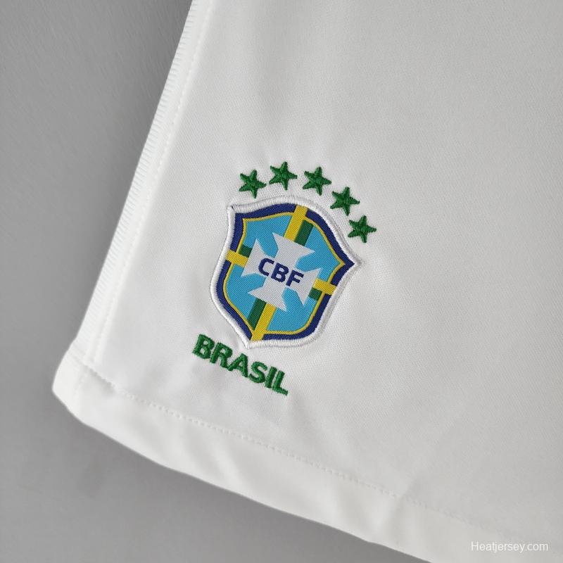 2022 Brazil Shorts White