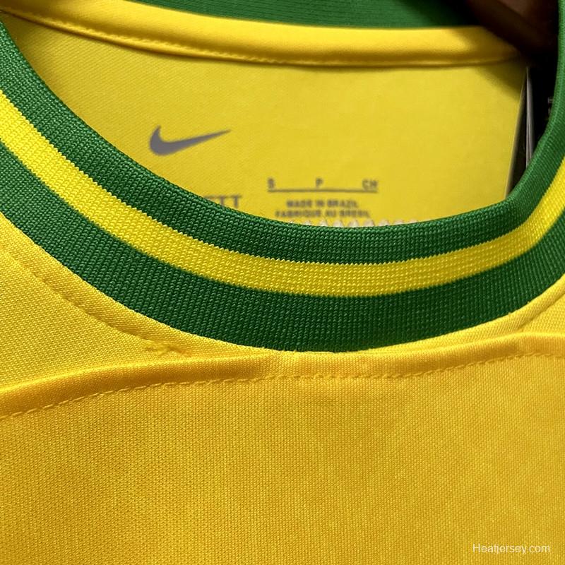 2022 Brazil Black Concept Yellow Jersey