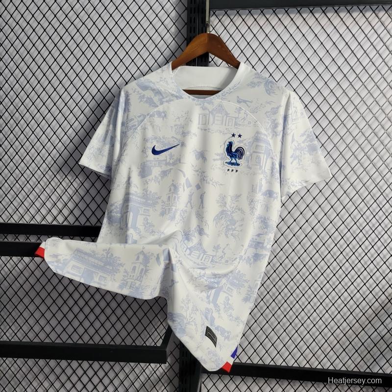 2022 France Away Soccer Jersey