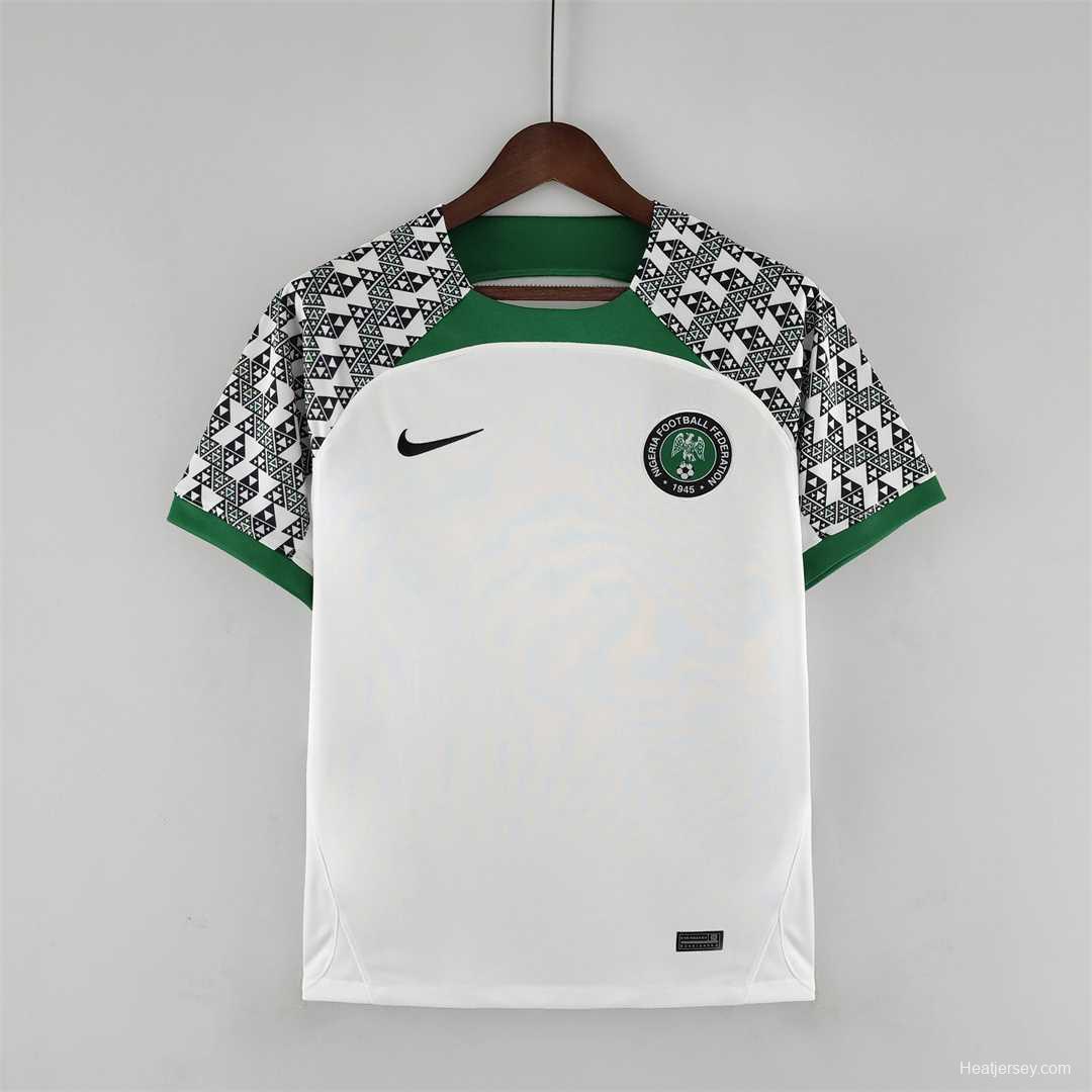 2022 Nigeria Home Soccer Jersey