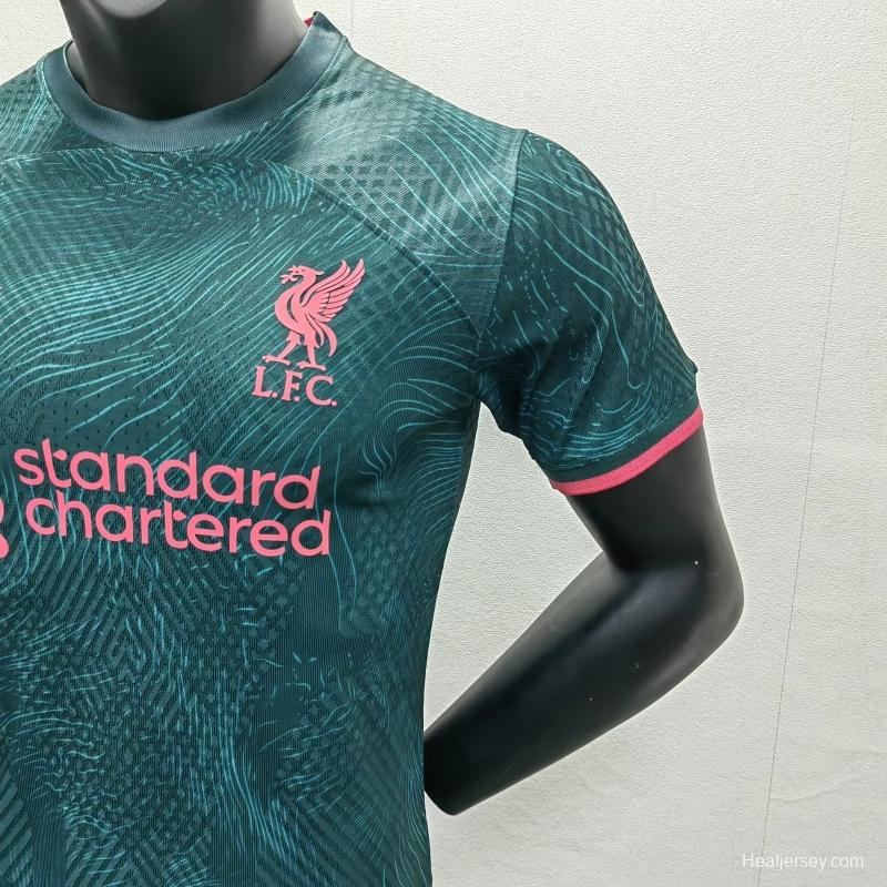 Player Version 22/23 Liverpool Third Soccer Jersey