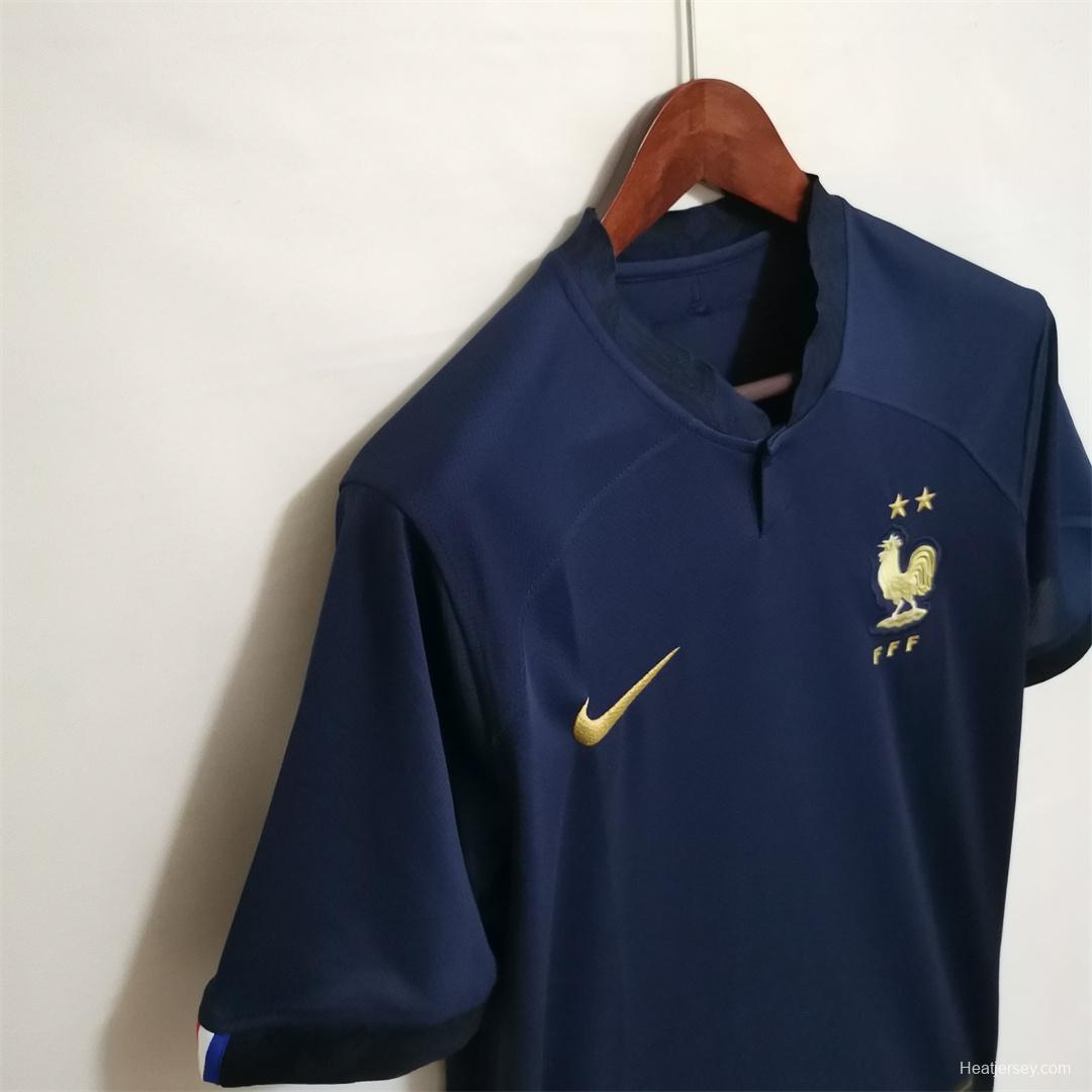 2022 France Home Soccer Jersey