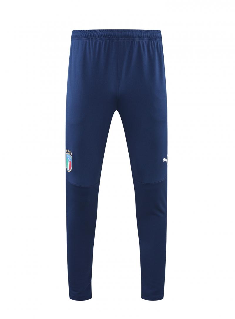 2022 Italy Blue Half Zipper Tracksuit