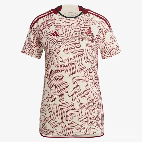 2022 Mexico Away Woman Soccer Jersey